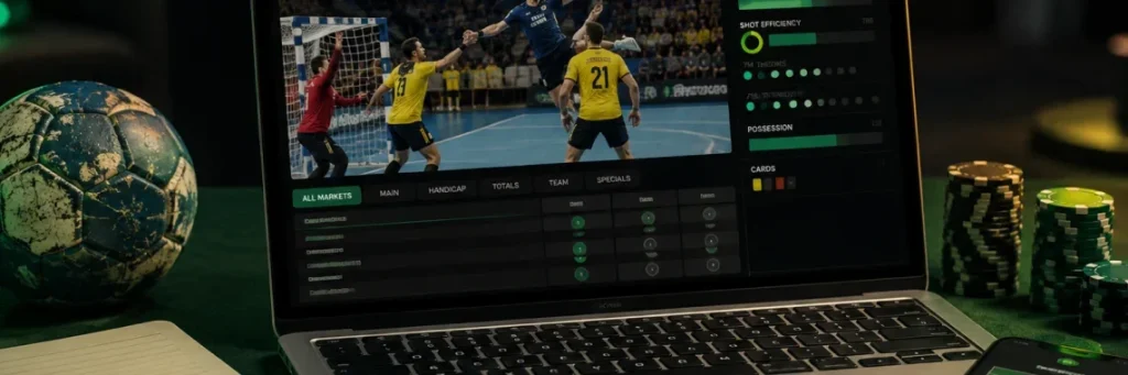 Pariuri live pe handbal: ce trebuie urmărit în timpul meciului
