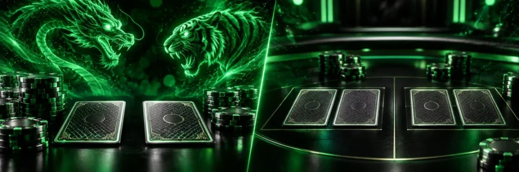 Dragon Tiger vs Baccarat: care sunt diferențele dintre cele două jocuri
