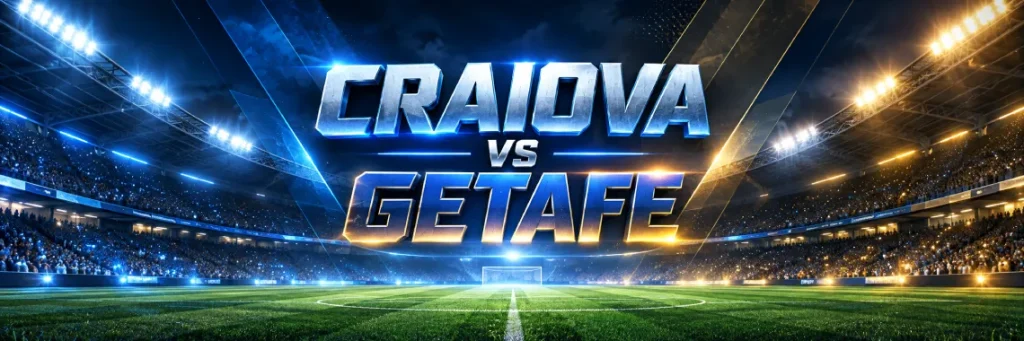 Universitatea Craiova – Getafe: avancronica meciului din 15 octombrie 2026